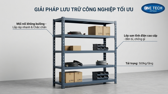 Dự toán chi phí lắp đặt kệ sắt công nghiệp Bảng giá kệ sắt công nghiệp tải nặng tham khảo