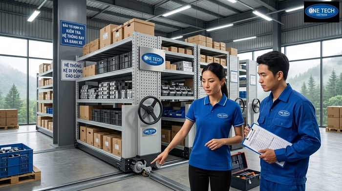 Bảo trì và hậu mãi kệ di động Bảo trì và hậu mãi kệ di động tại Lâm Đồng giúp hệ thống vận hành an toàn