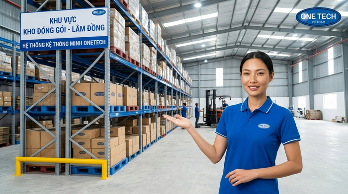 Giải pháp kệ kho cho kho trung chuyển Lâm Đồng do Kệ kho hàng Lâm Đồng tư vấn và triển khai