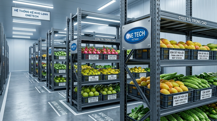 Hệ thống kệ kho lạnh công nghiệp chuẩn ISO Kệ kho lạnh công nghiệp bảo quản nông sản