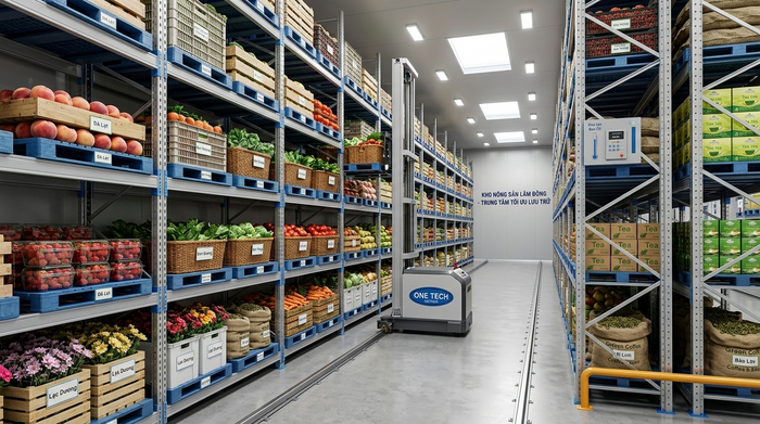 Kho nông sản tại Lâm Đồng cần tối ưu mật độ lưu trữ