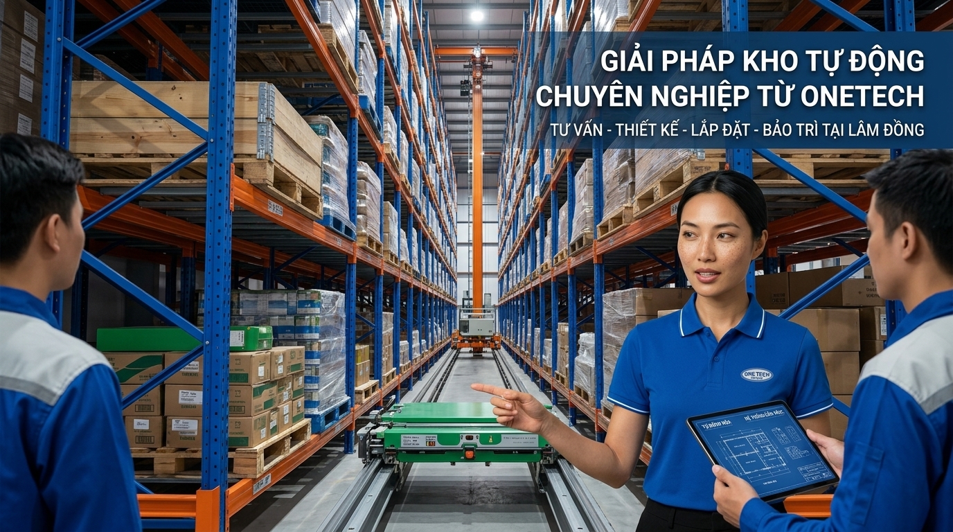 Quy trình triển khai kệ kho ASRS Lâm Đồng Quy trình tư vấn thiết kế lắp đặt và đào tạo vận hành kệ kho ASRS Lâm Đồng