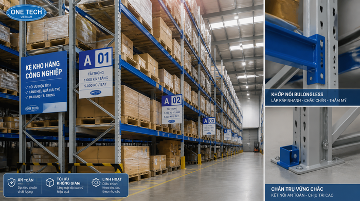 Mật độ lưu trữ kệ kho logistics Lâm Đồng Tối ưu mật độ lưu trữ bằng kệ kho logistics tại Lâm Đồng