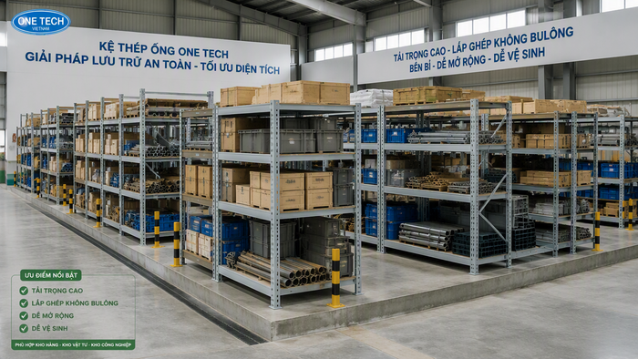 Tiêu chí chọn kệ để ống thép an toàn tại Lâm Đồng