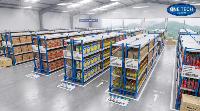 Bố trí kệ kho FMCG tại Đà Lạt và Đức Trọng