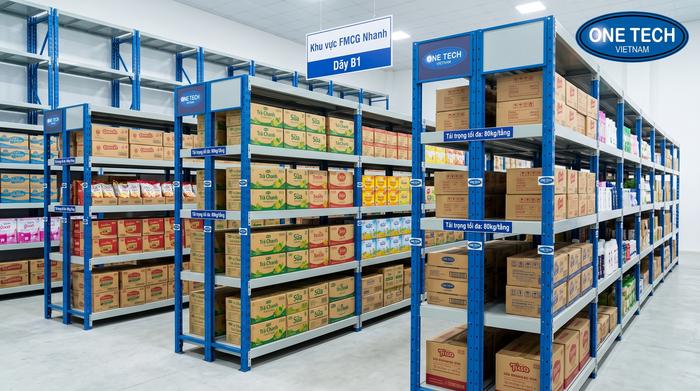 Kệ kho hàng Lâm Đồng trực thuộc OneTech Group