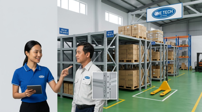 Tư vấn kệ trung tải giá rẻ Lâm Đồng từ OneTech